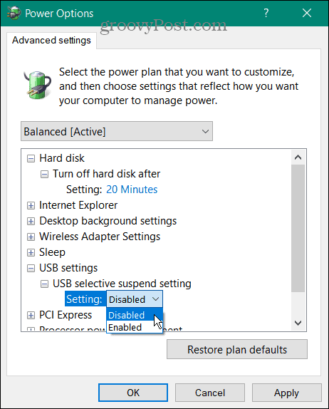 9-disable-selective-suspend-to-Disabled