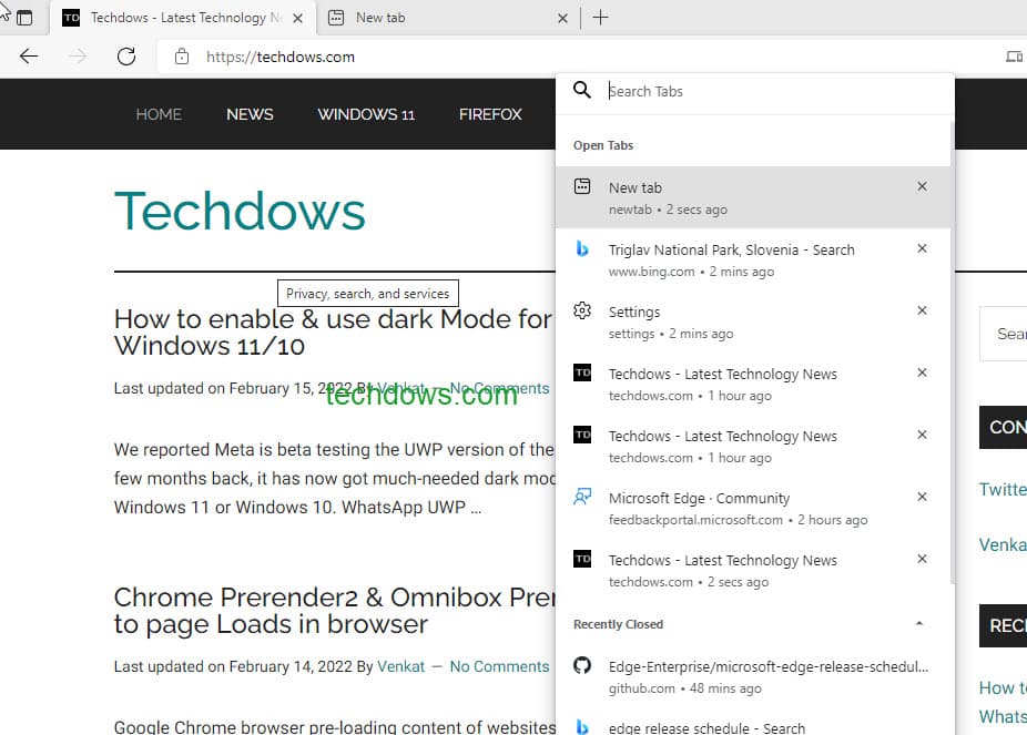 Microsoft-Edges-Tab-Search-menu-displayed-at-center-1