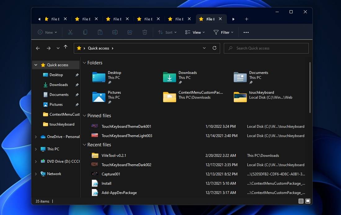 File-Explorer-tab