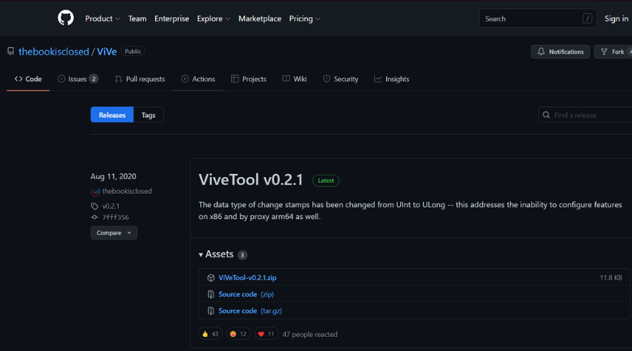 vive-tool