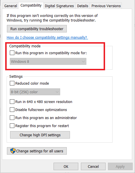 Install-driver-in-compatibility-mode