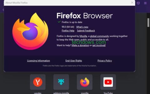 Firefox 99 已经发布，这是新的和改变的