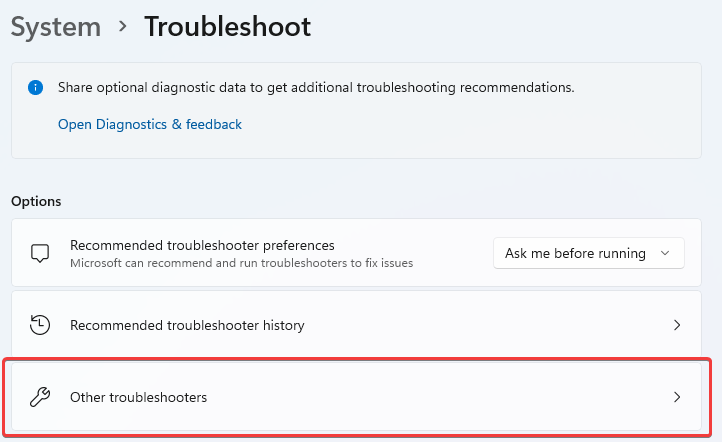 System-troubleshooter