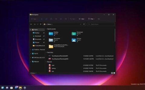 Windows 11 Build 22593 动手：文件资源管理器更新了新的变化