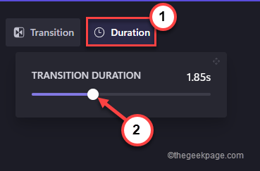 duration