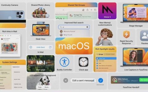 macOS 13 Ventura：苹果下一个桌面操作系统中的一切
