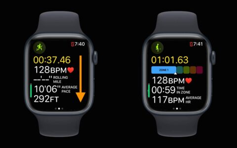 Apple Watch 跑步指标：体验 watchOS 9 中的新锻炼功能