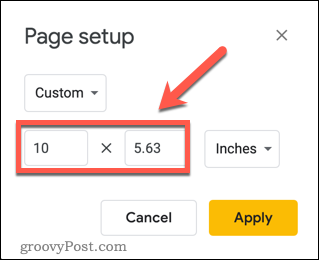 google-slides-custom-dimensions