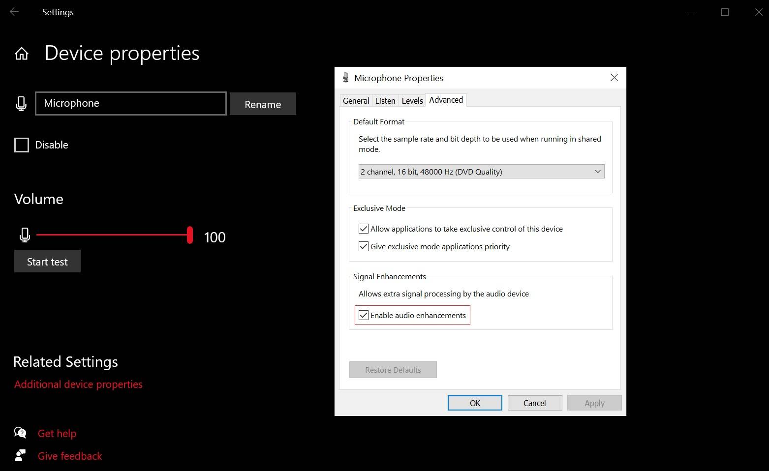 Disable-audio-enhancements