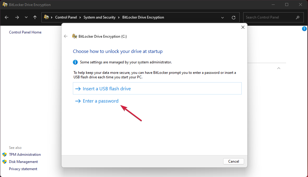 Enter-a-password-bitlocker