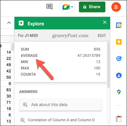 Google-Sheets-Explore-Tab-Example-Average