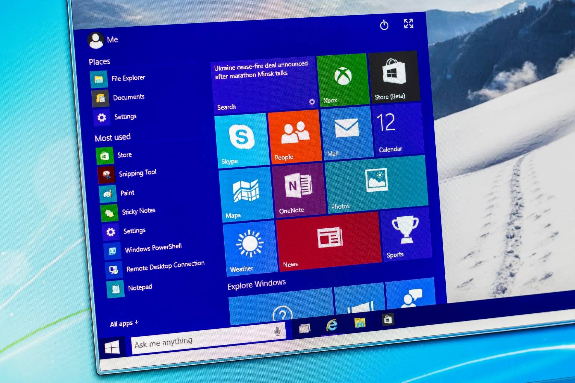 Windows-11-start-menu