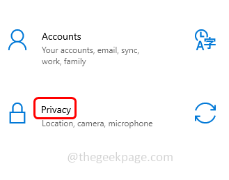 privacy