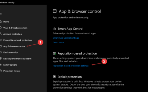 无法访问 Windows SmartScreen：如何取消阻止它