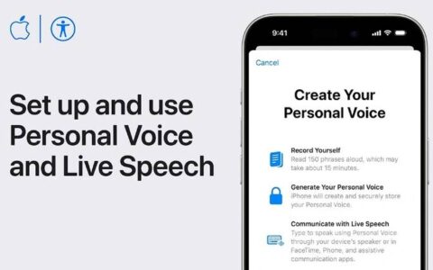 如何使用iPhone 15 个人语音和实时语音