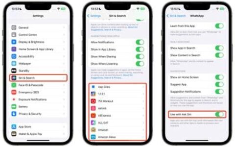 iOS 17：如何选取 Siri 用于发送消息的应用