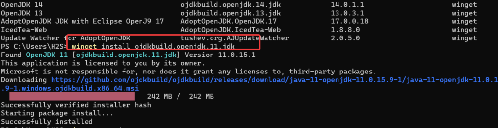 Install-openJDK-11-Windows-command-line-1024x263-1