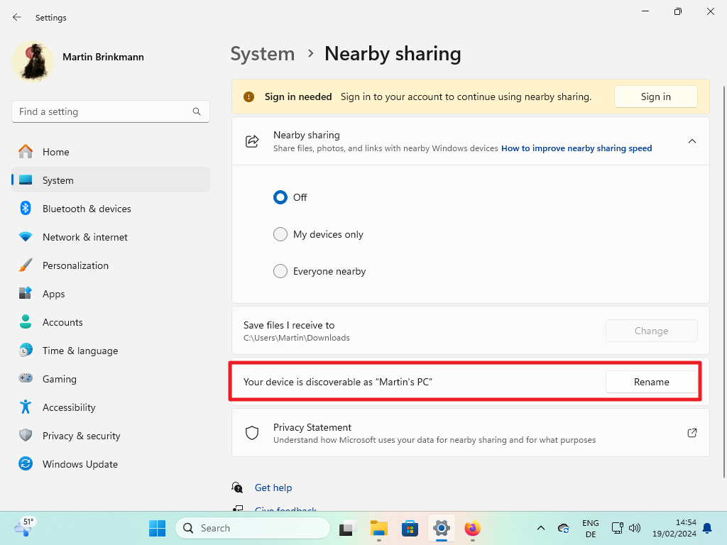 nearby-sharing-rename-pc