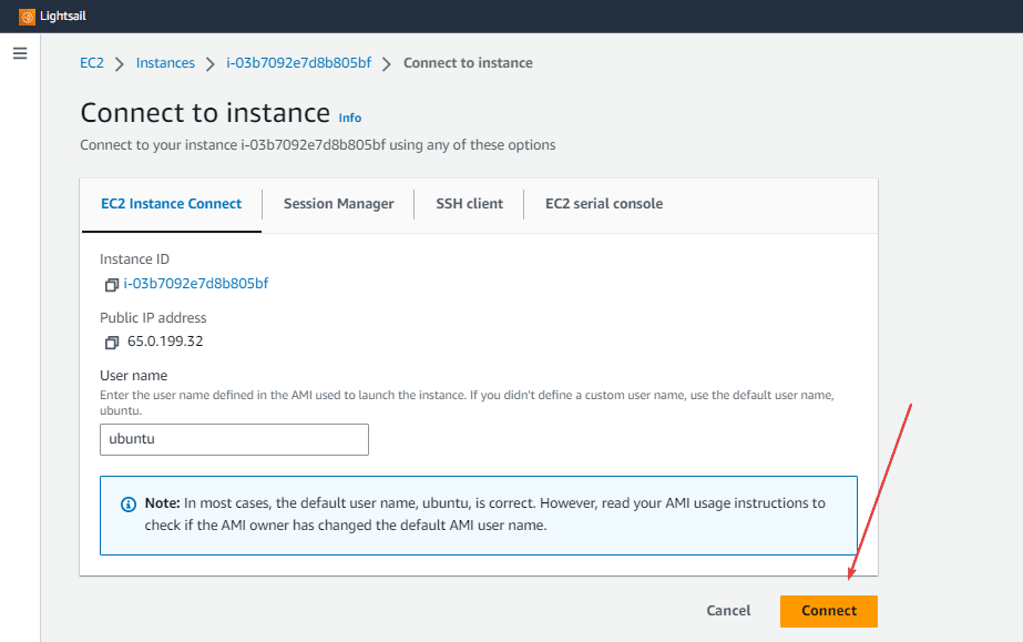 Connect-to-Ubuntu-AWS-instance-SSH