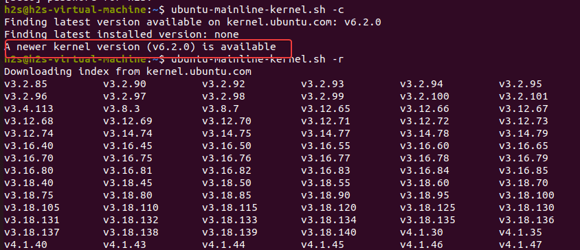 Find-the-latest-available-version-of-Linux-kernel-using-command