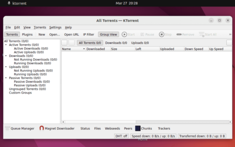 在 Ubuntu 上安装 KTorrent 的 2 种方法 22.04 或 20.04