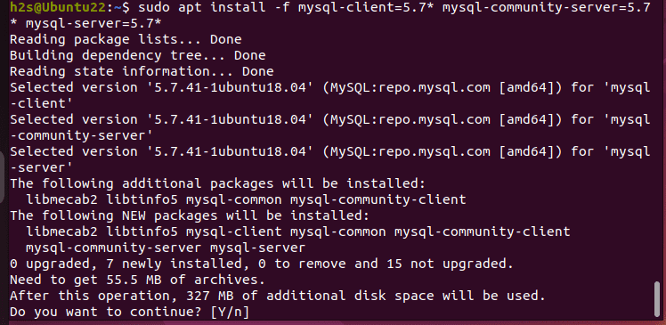 Installing-MySQL-5.7-on-Ubuntu-22.04