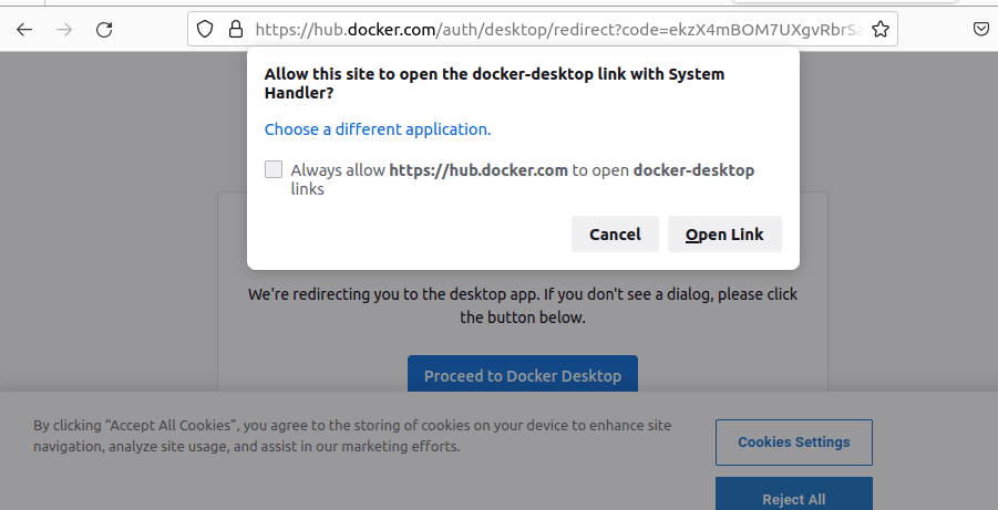 Login-Docker-Hub-Ubuntu-Desktop