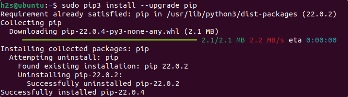 Upgrade-PIP-python