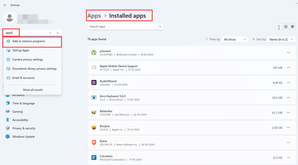 Apps-installed-apps