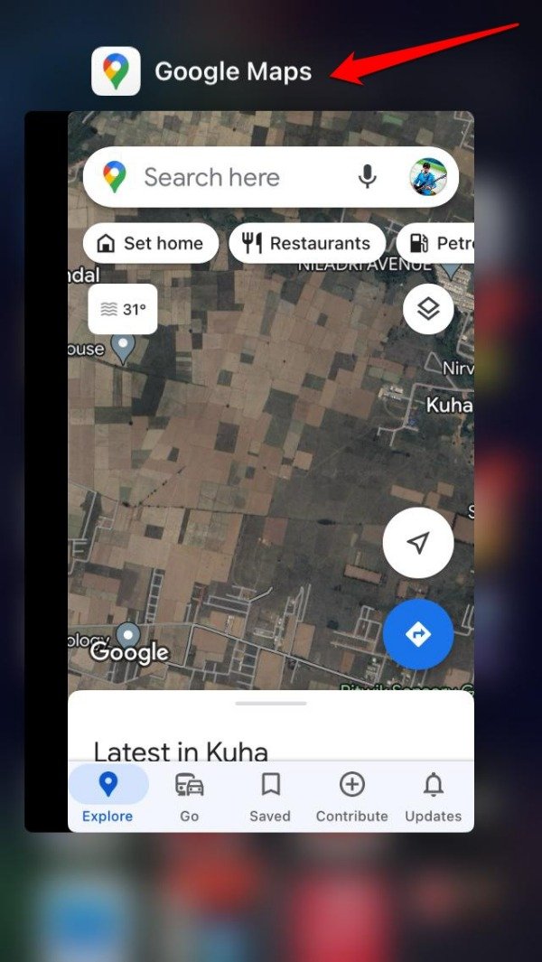 force-close-Google-Maps-iOS