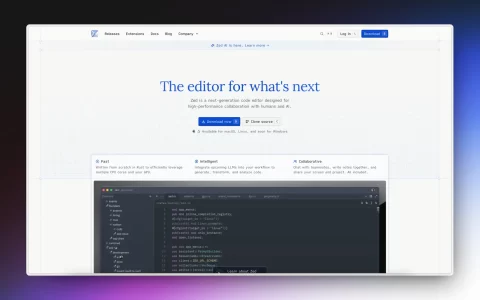 Zed AI ：新的 AI 代码编辑器